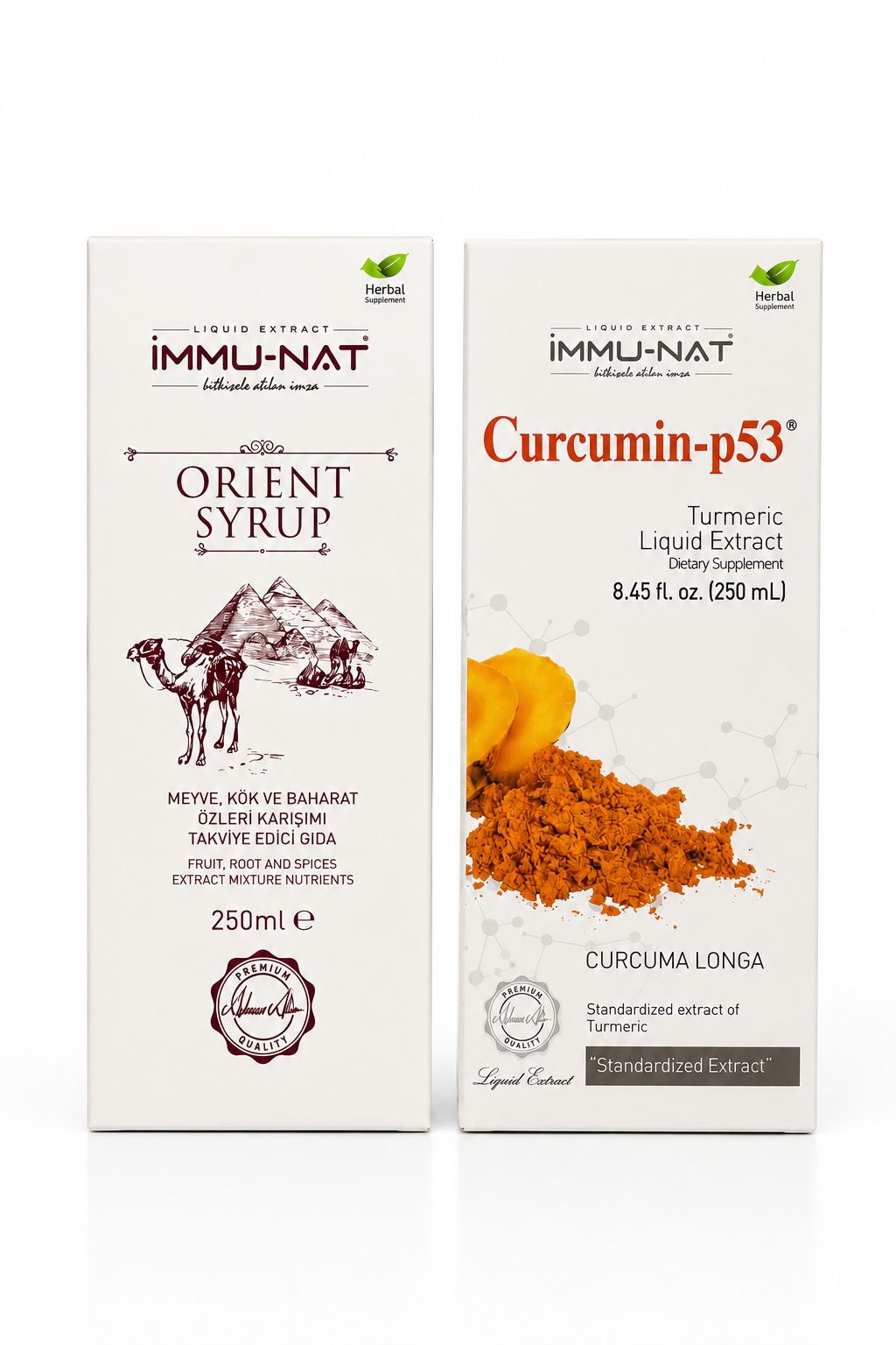 P53 Curcumin 250Ml + Orient Syrup 250 Ml İmmunat