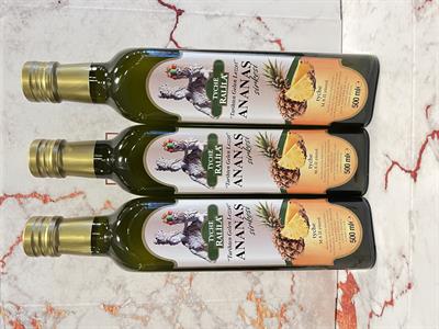 3 Adet Ananas Sirkesi Doğal Fermantasyon 500Ml Ralila