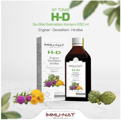 Enginar Devedikeni Hindiba Ekstraktı XP Tonis HD 250 Ml İmmunat