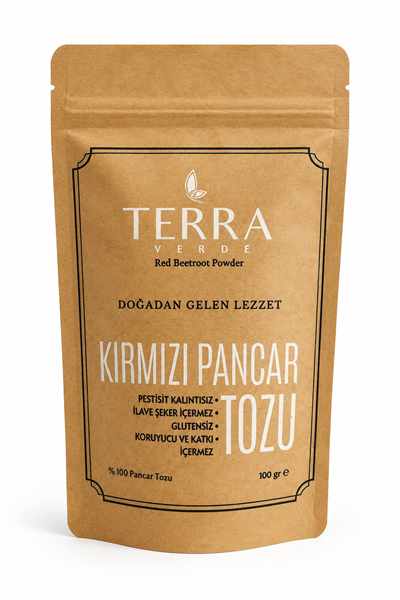Kırmızı Pancar Tozu 100gr Terra Verde