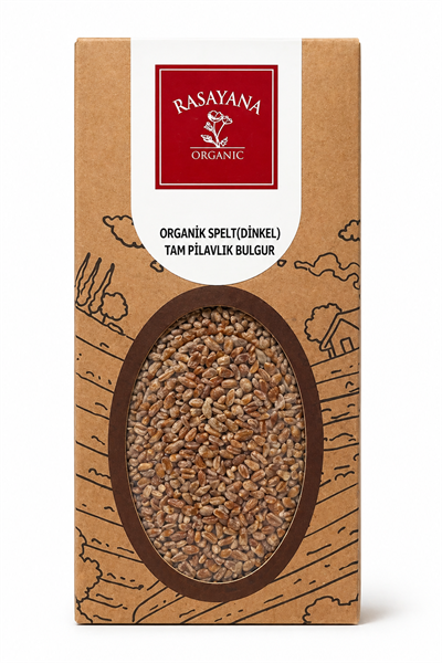 Organik Dinkel Tam Pilavlık Bulgur 750gr Rasayana