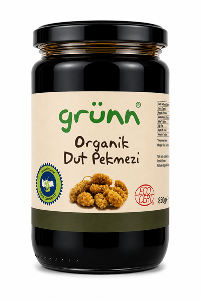 Organik Dut Pekmezi 850gr Grünn