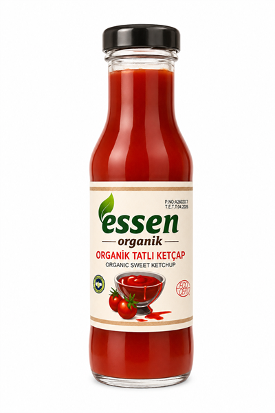 Organik Ketçap tatlı 300gr Essen
