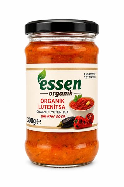 Organik Lütenitsa (Balkan Sosu) 290gr Essen