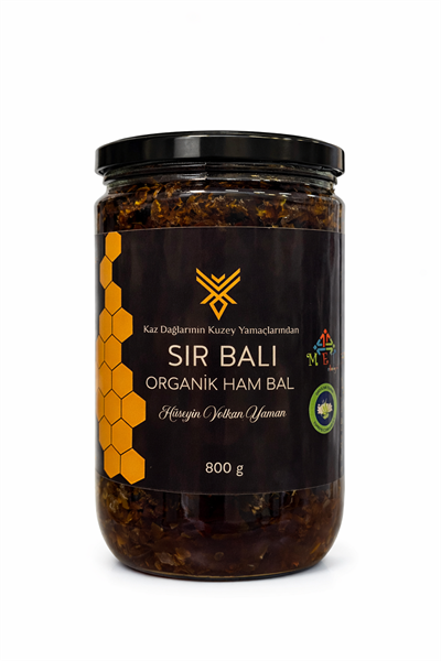 Organik Sır Balı 800gr Kaz Dağları