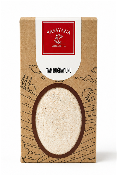 Organik Tam Buğday Unu 750gr Rasayana