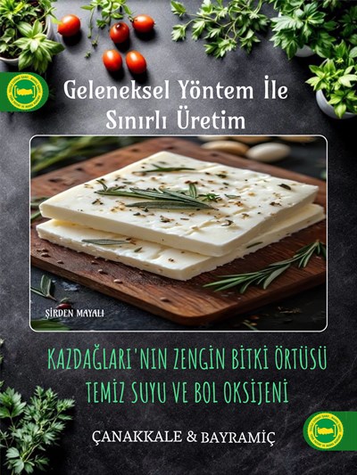 Tam Yağlı Olgunlaştırılmış Keçi Ezine Peynir +600gr