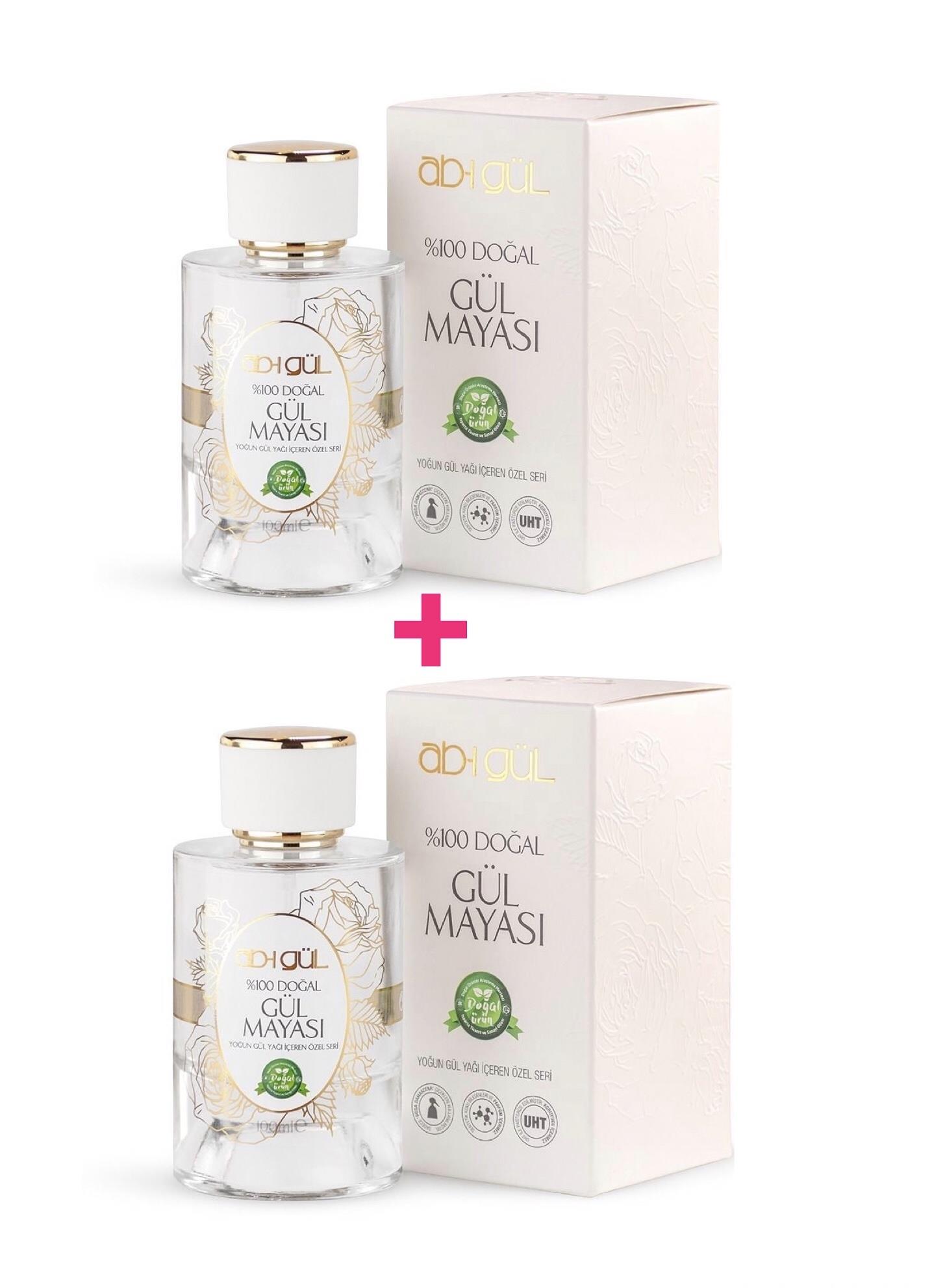 %100 Doğal Gül Mayası 100Ml X 2 ab-ı gül 
