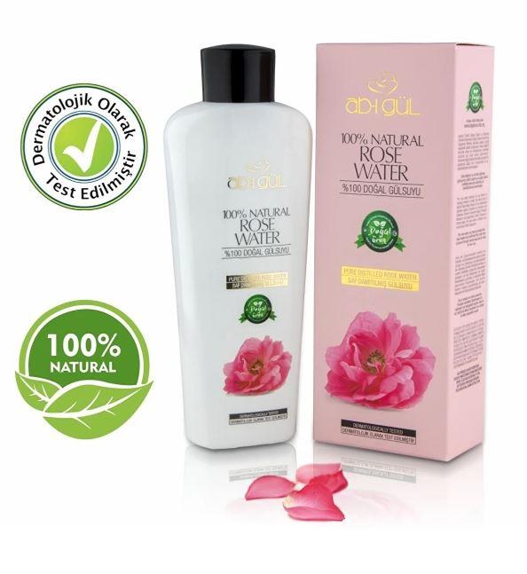%100 Doğal Gül Suyu 250 Ml ABI-GÜL