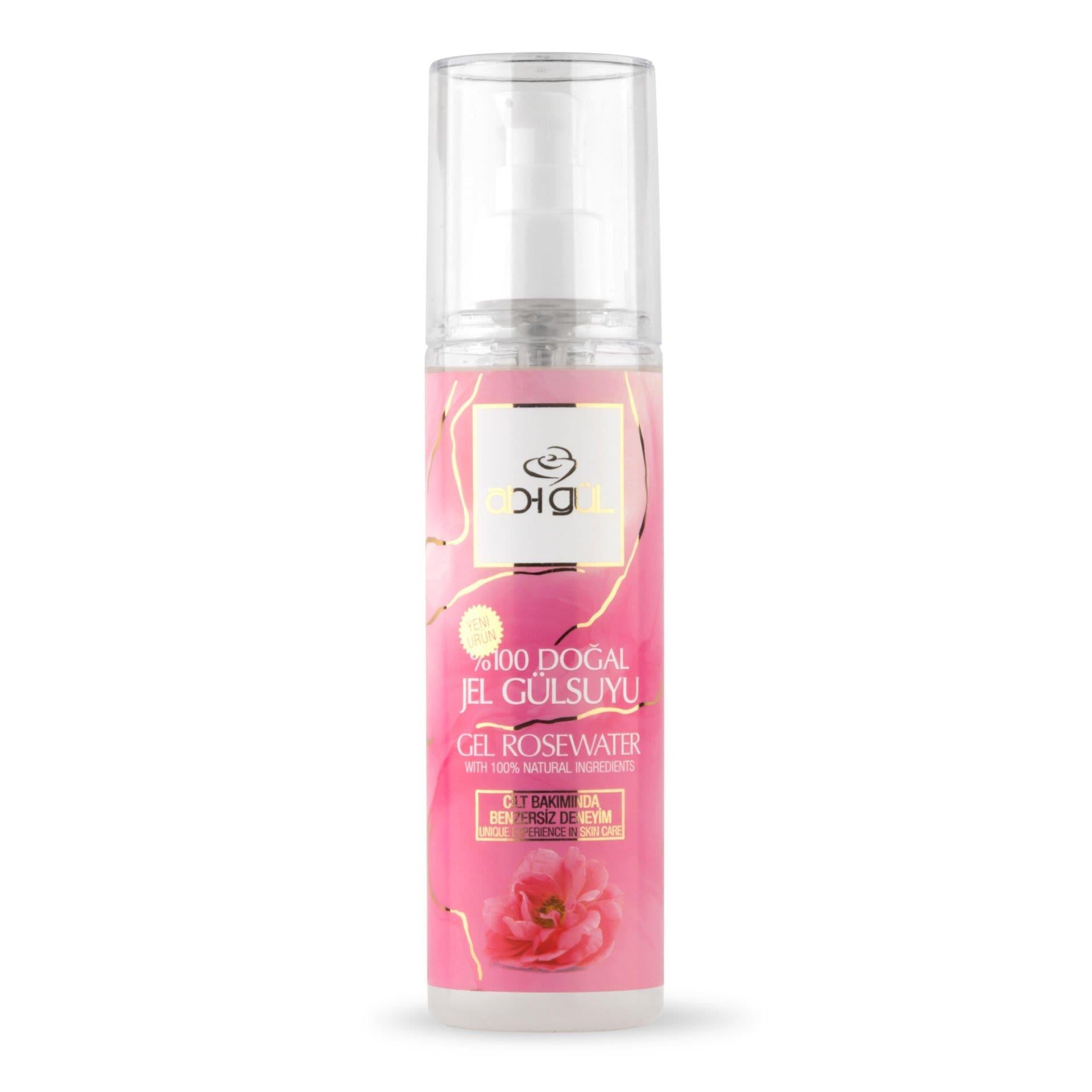 %100 Dogal Rosa Damascena  Jel formunda 200Ml ab-ı gül