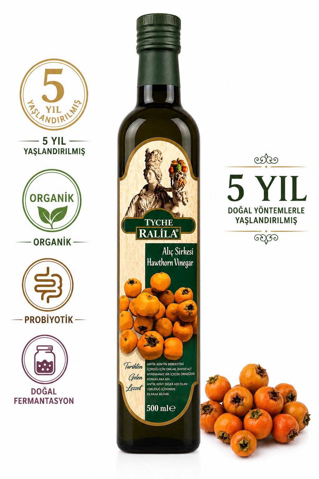 Alıç Sirkesi 500 Ml Ralila