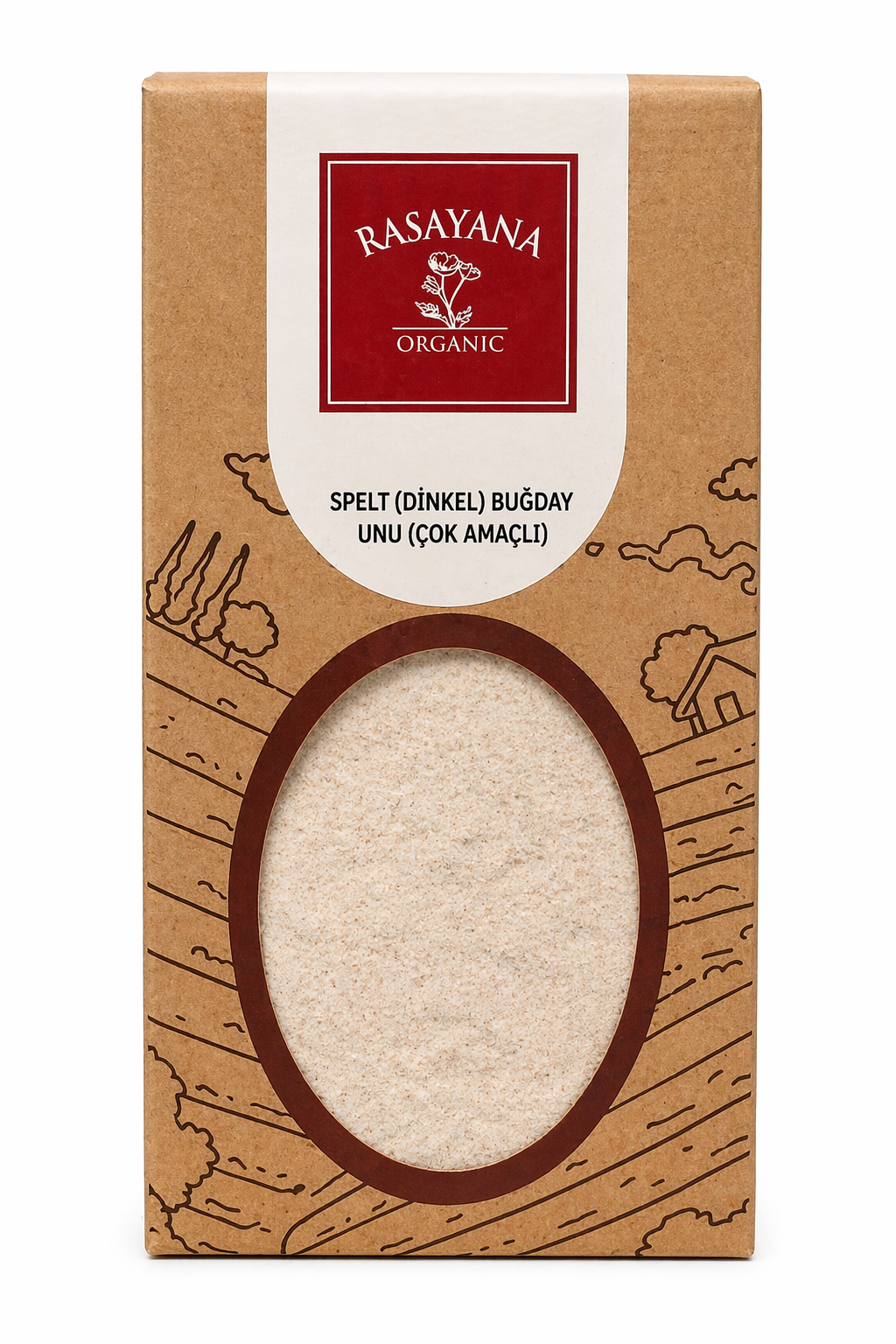 Dinkel Tam Buğday Unu 750gr Rasayana