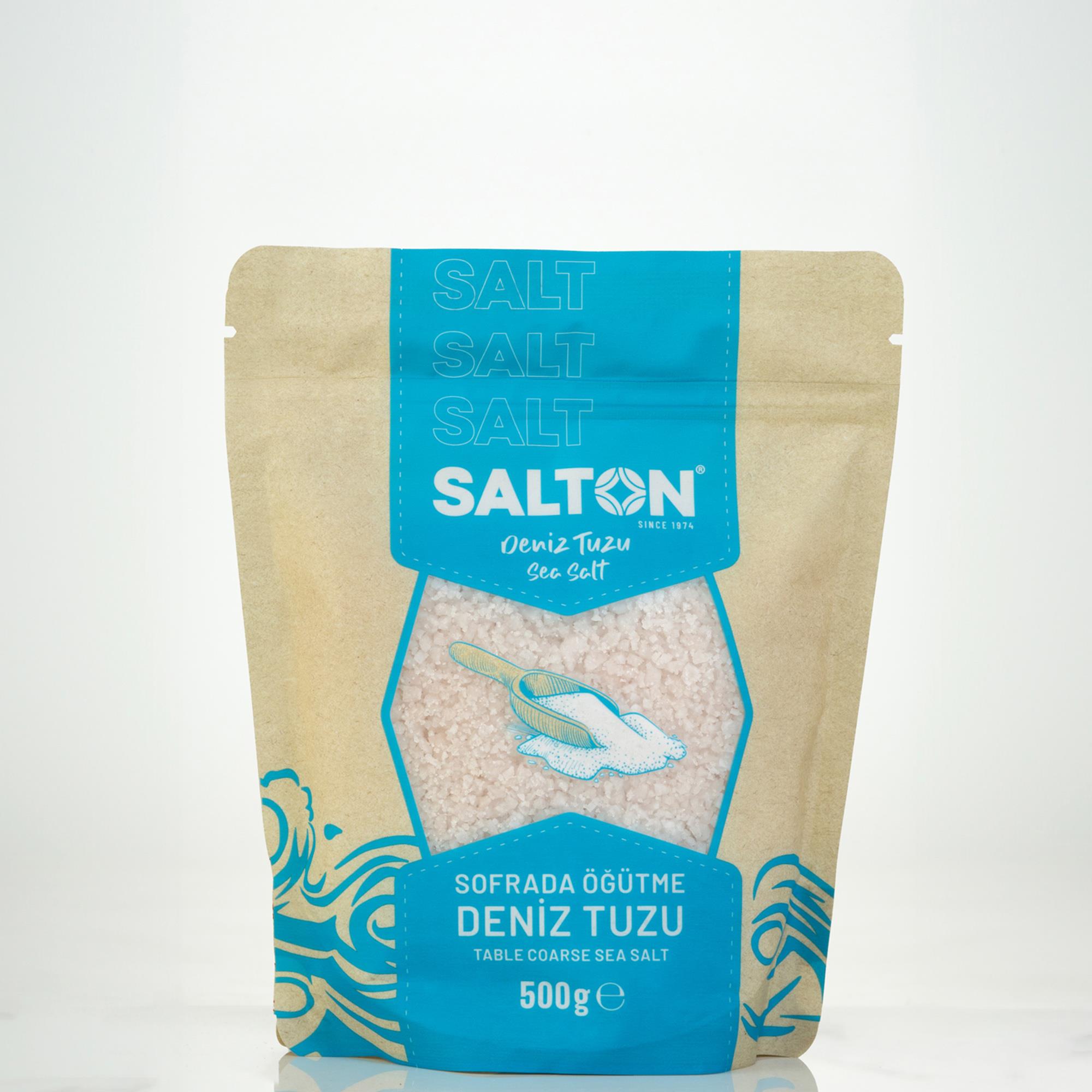 Doğal Deniz Tuzu Doypack 500gr Salton