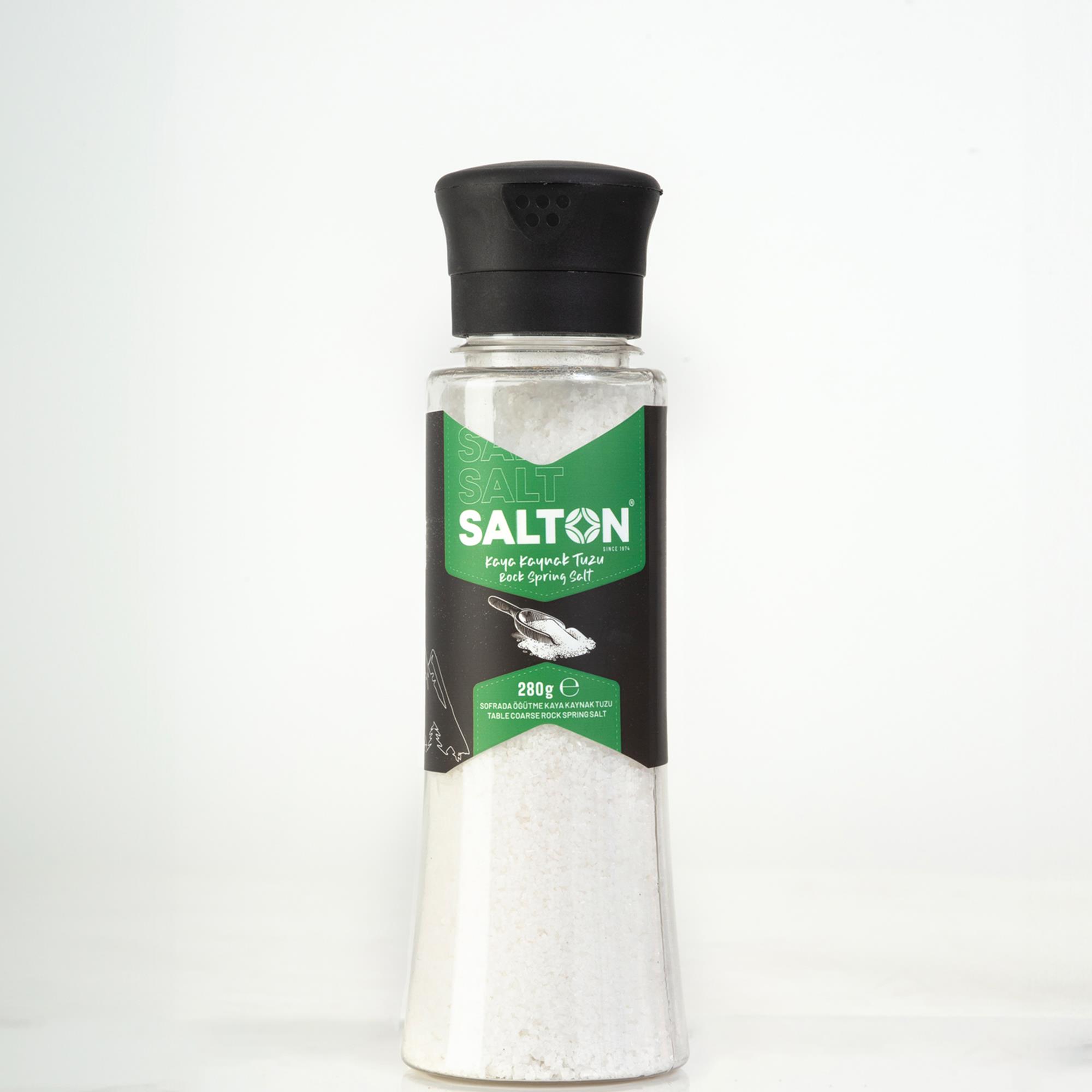 Doğal Kaya KAYNAK Tuzu Değirmen 280gr Salton