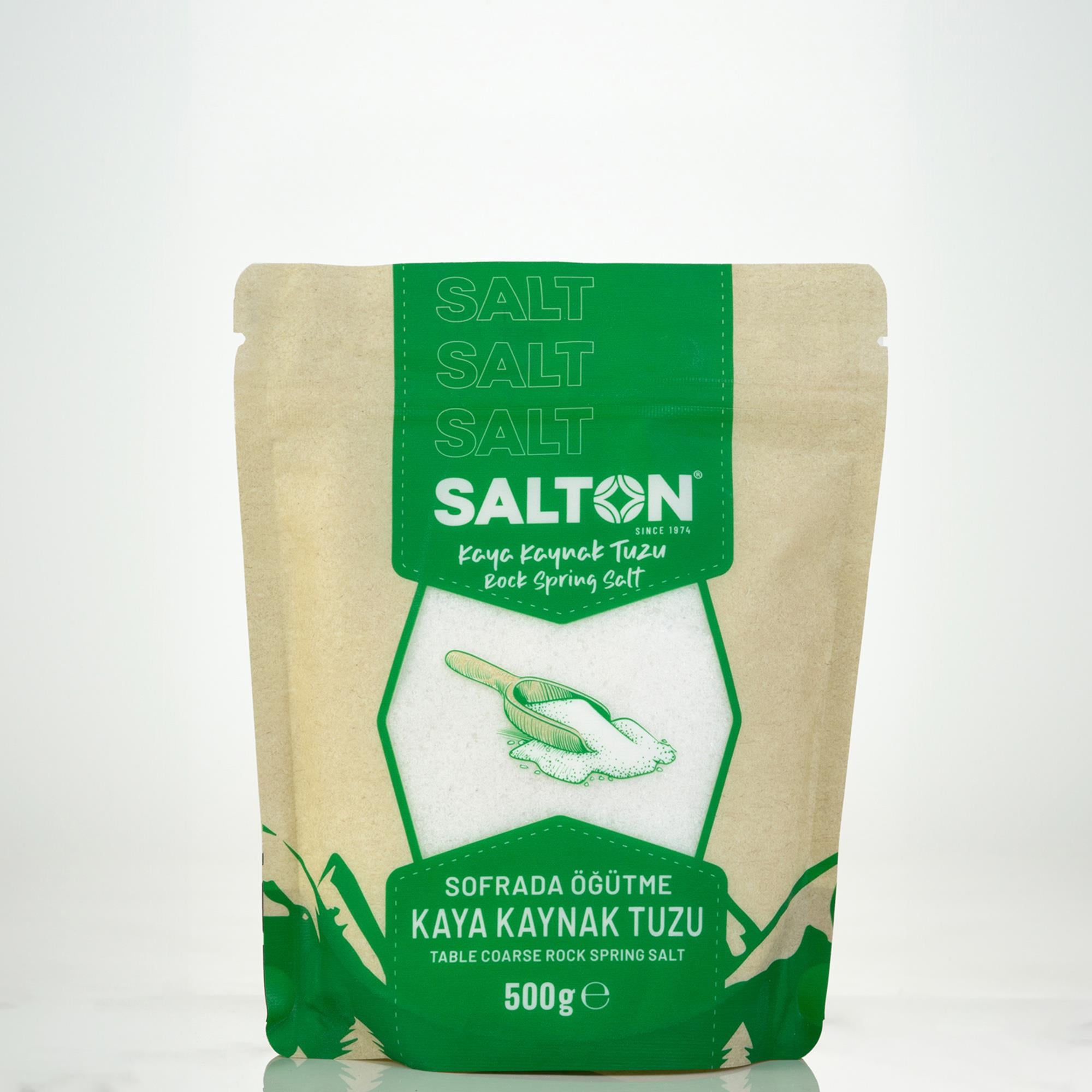 Doğal Kaya KAYNAK Tuzu Doypack 500gr Salton