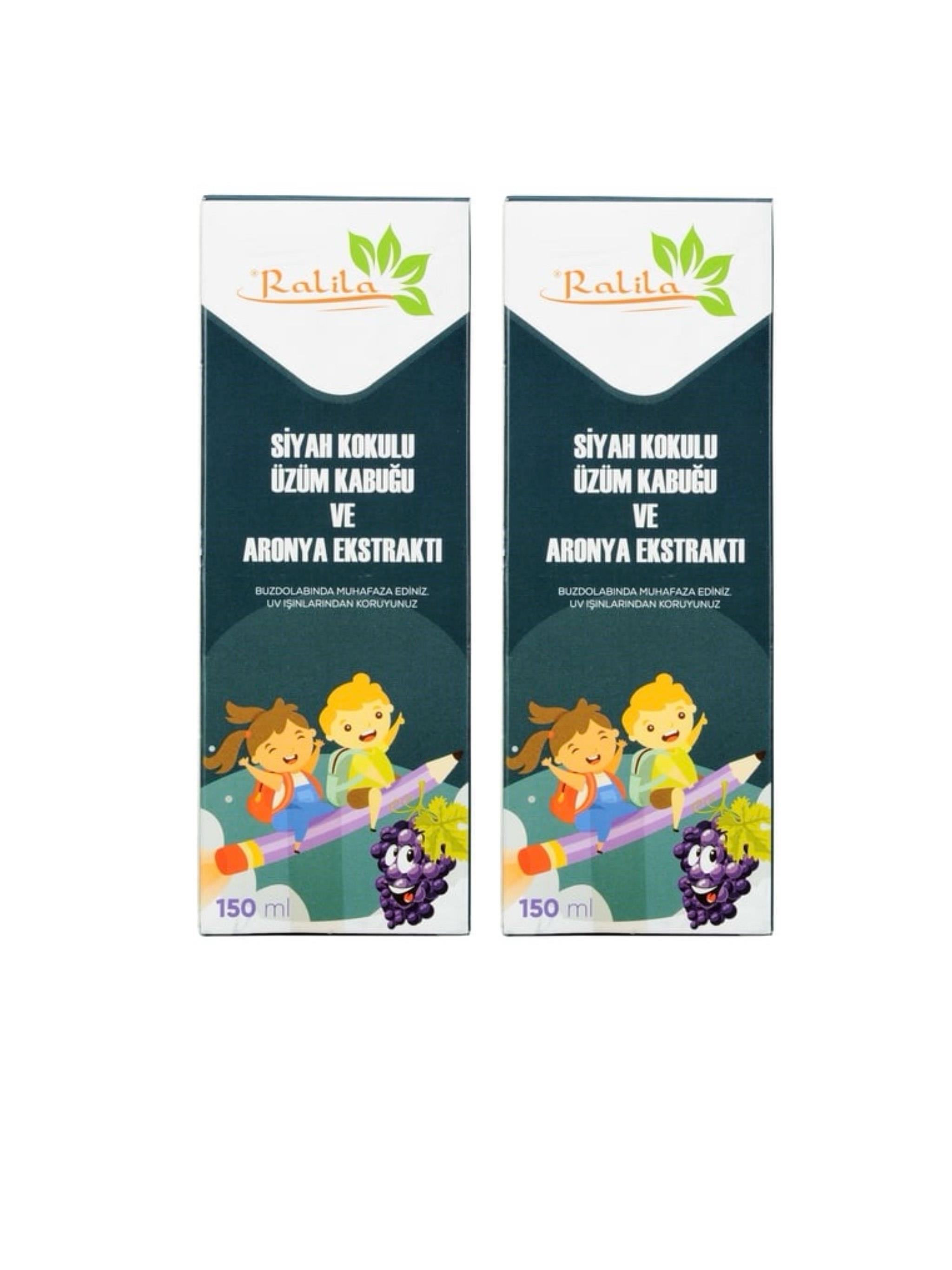 Kokulu Üzüm Kabuğu Ve Aronya Ekstraktı 150Ml X 2 Adet Ralila