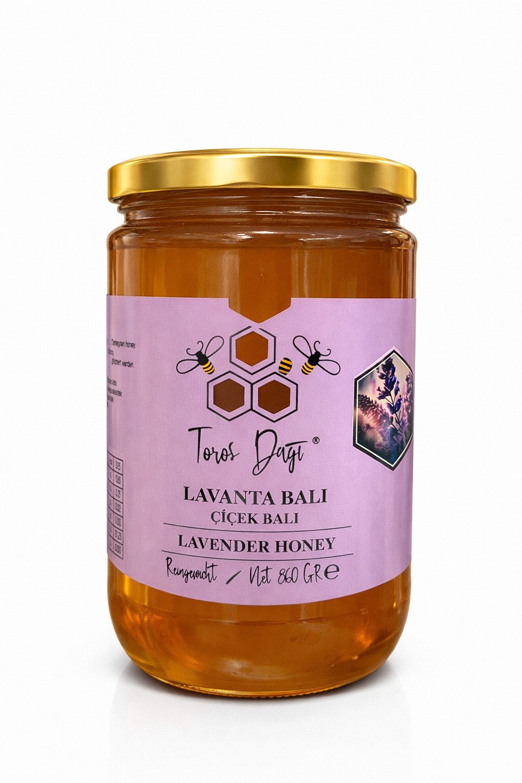 Lavanta Balı 860gr Toros Dağı
