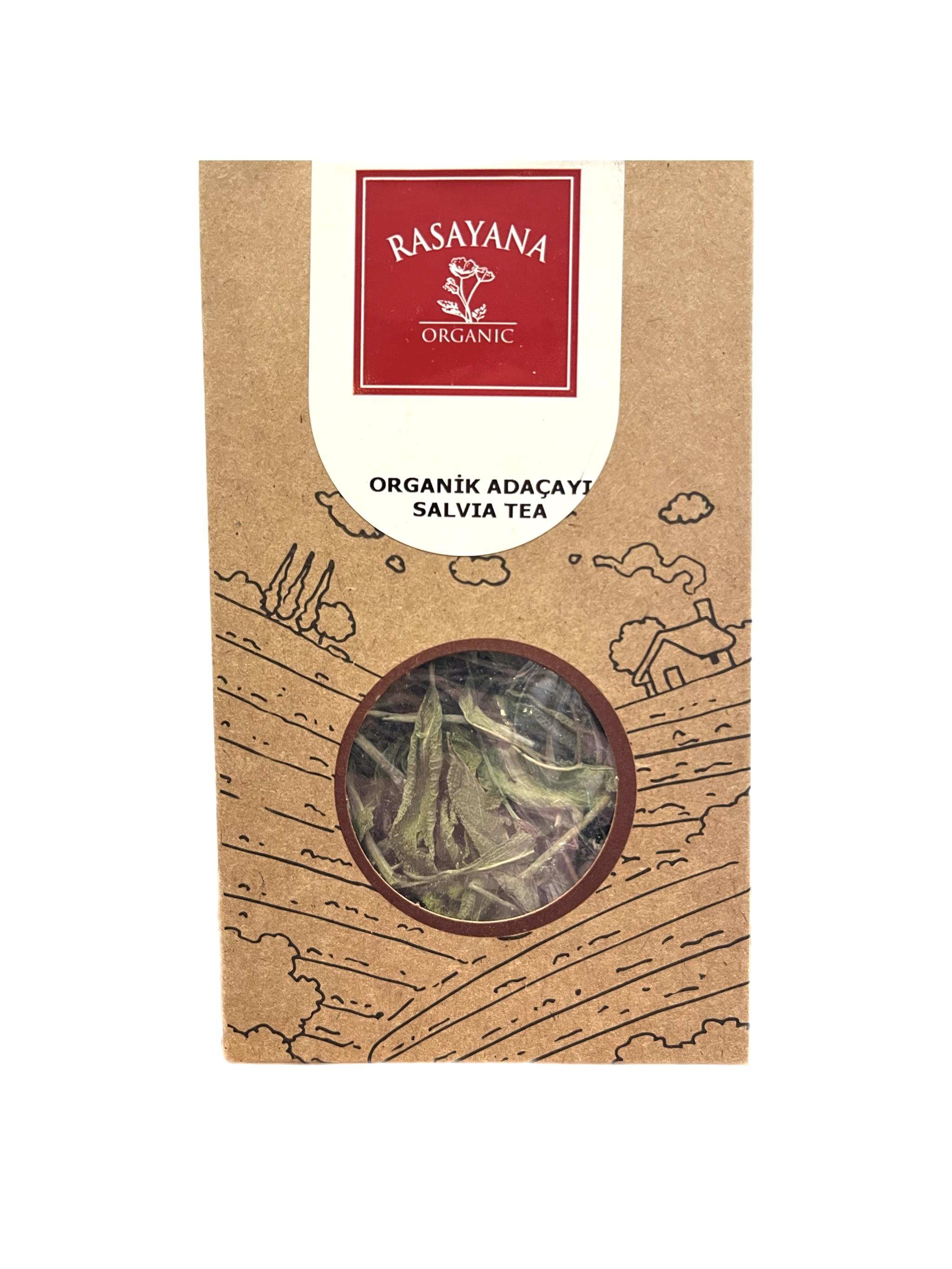 Organik Adaçayı (Salvia) 30gr Rasayana