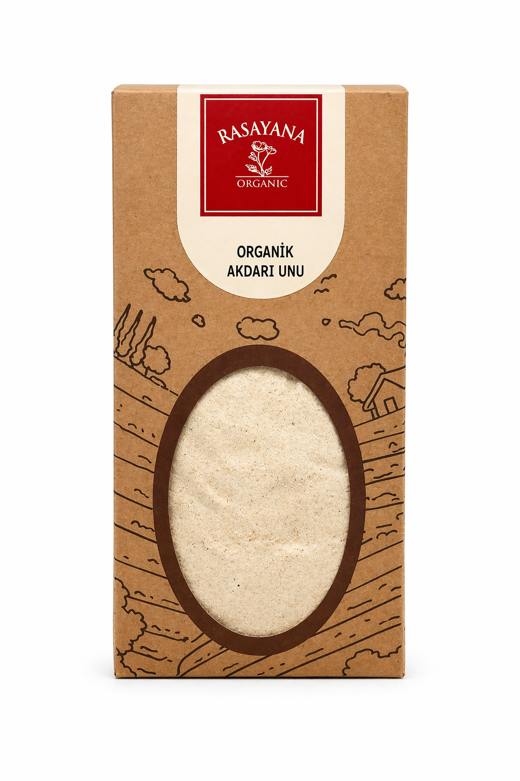 Organik Akdarı Unu 750gr Rasayana