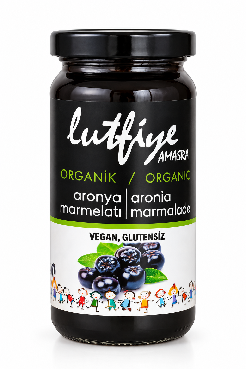 Organik Aronya Marmelatı 280gr Lütfiye