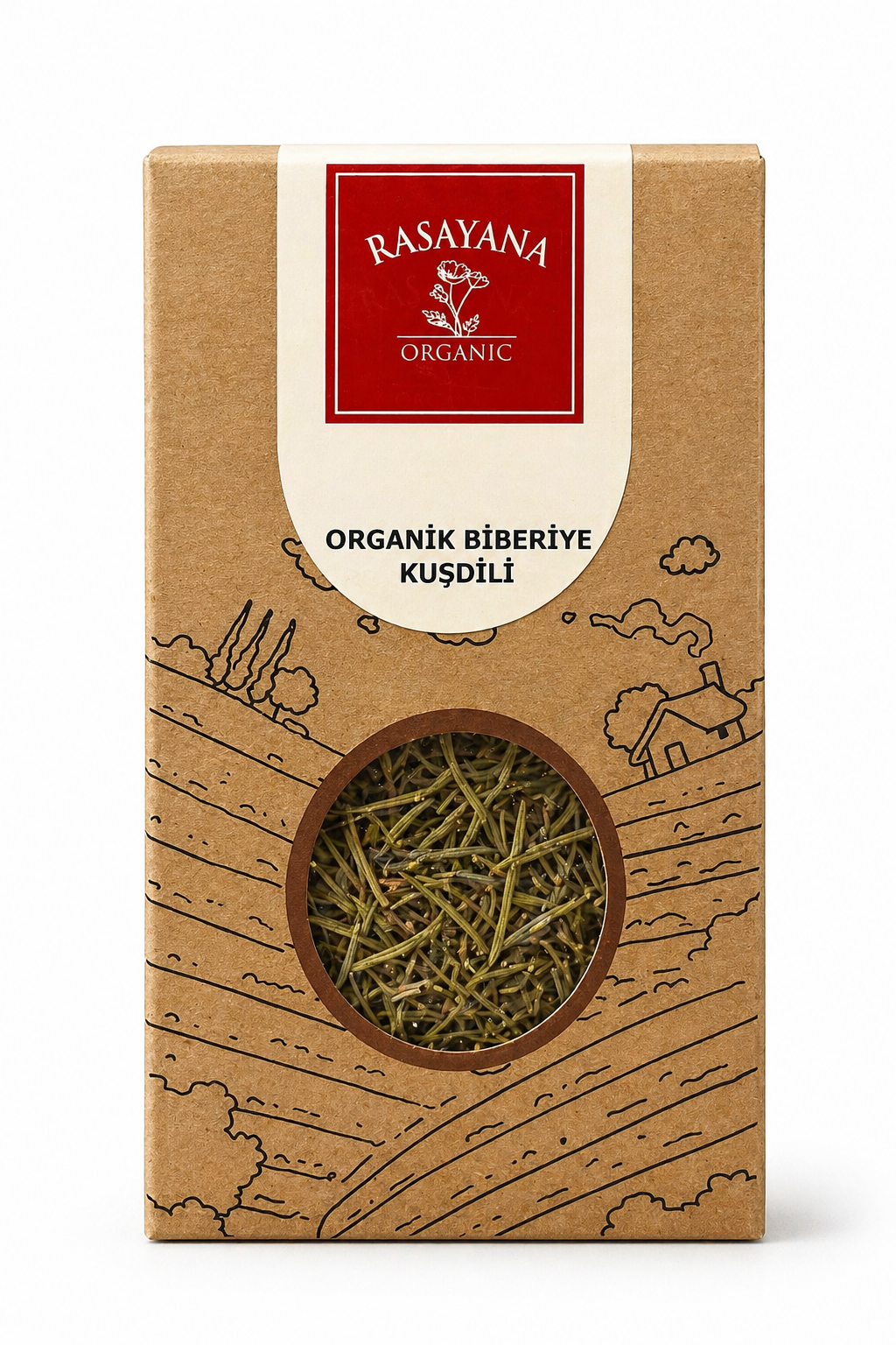 Organik Biberiye (Kuş dili) Yaprağı 50gr Rasayana