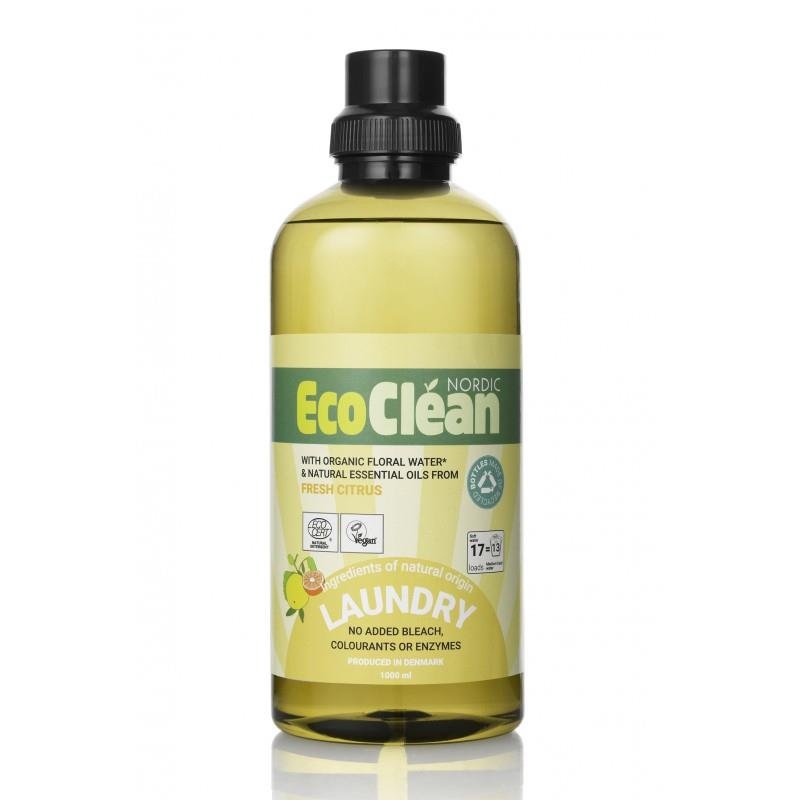 Organik Çamaşır Deterjanı Narenciye 1000Ml Ecoclean