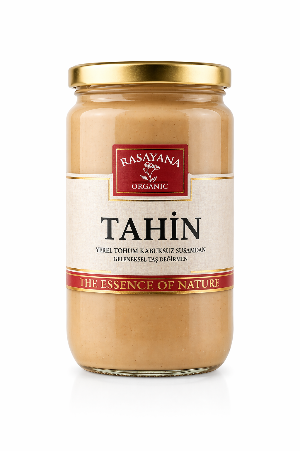 Organik Çiğ Tahin Kabuksuz 600gr Rasayana
