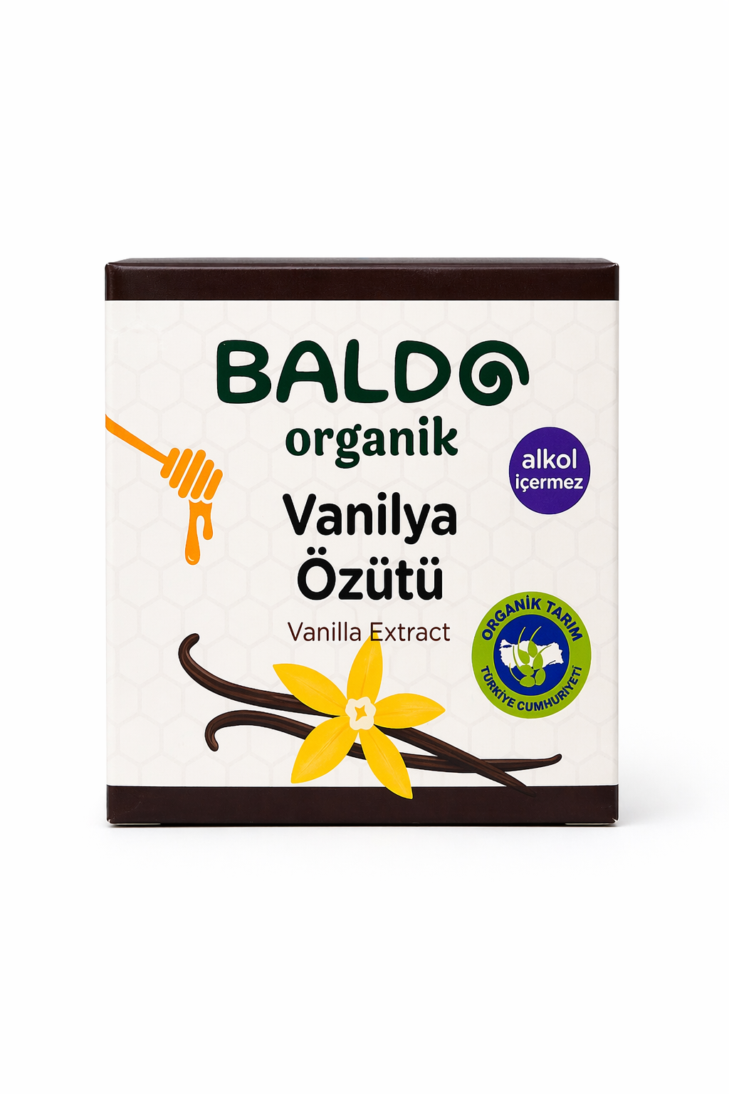 Organik Çubuk Vanilya Özütü 40gr Baldo