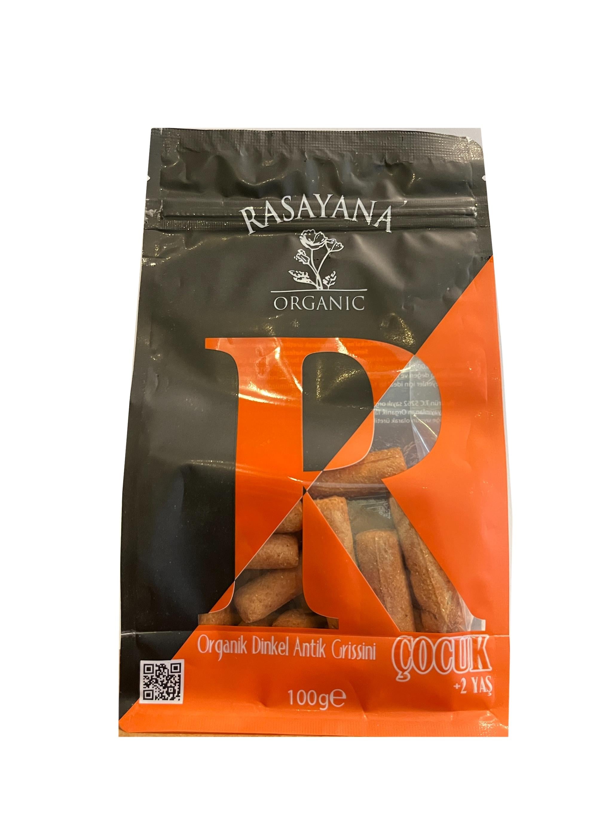 Organik Dinkel Grissini Çocuk 100gr Rasayana