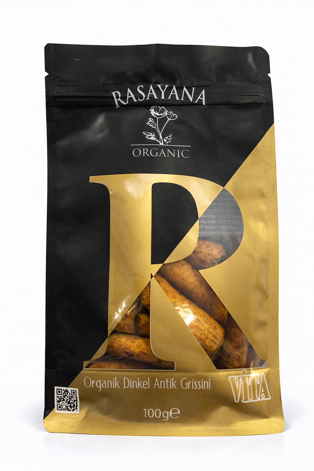 Organik Dinkel Grissini Vita 100gr Rasayana