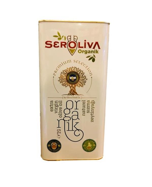 Organik Erken Hasat Naturel Sızma Zeytinyağı 5 Lt 0,4 ASİT Seroliva