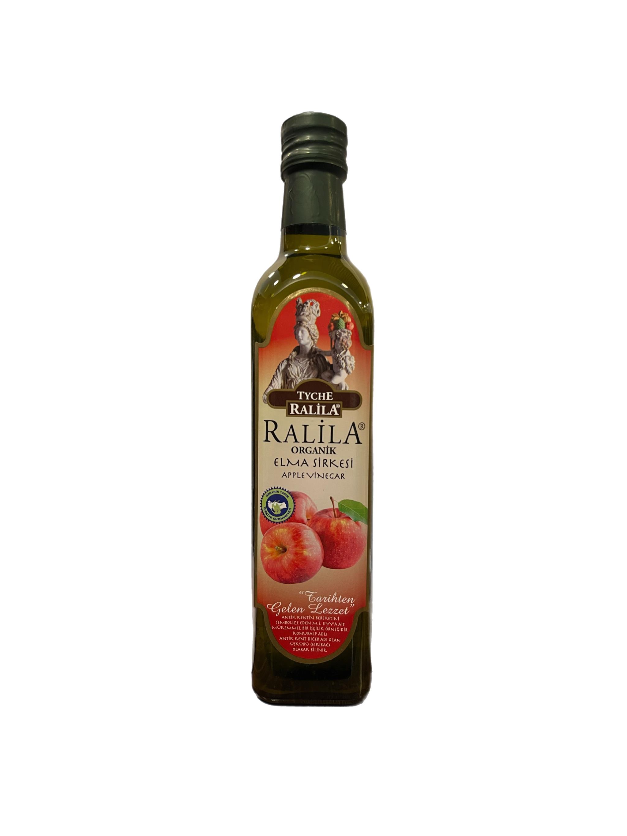 Organik Fermente Elma Sirkesi 500 Ml Ralila