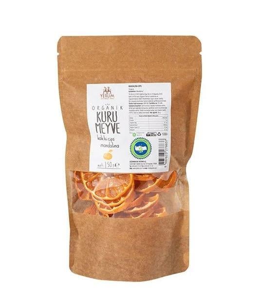 Organik KAK-Kİ CİPS Mandalina 50gr Yerlim