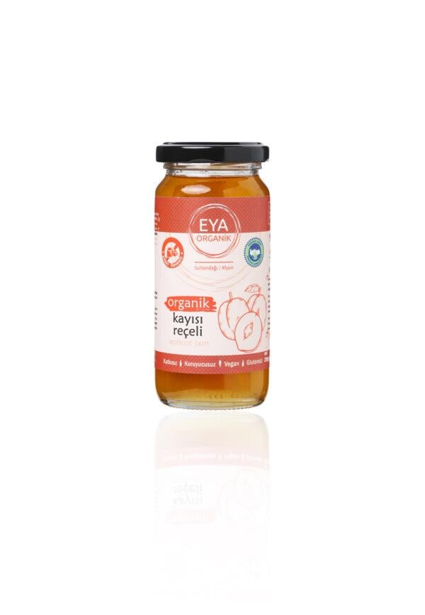 Organik Kayısı Reçeli 280gr Eya Gurme