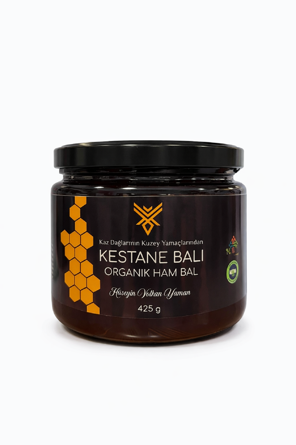 Organik Kestane Balı 425gr Kaz Dağları