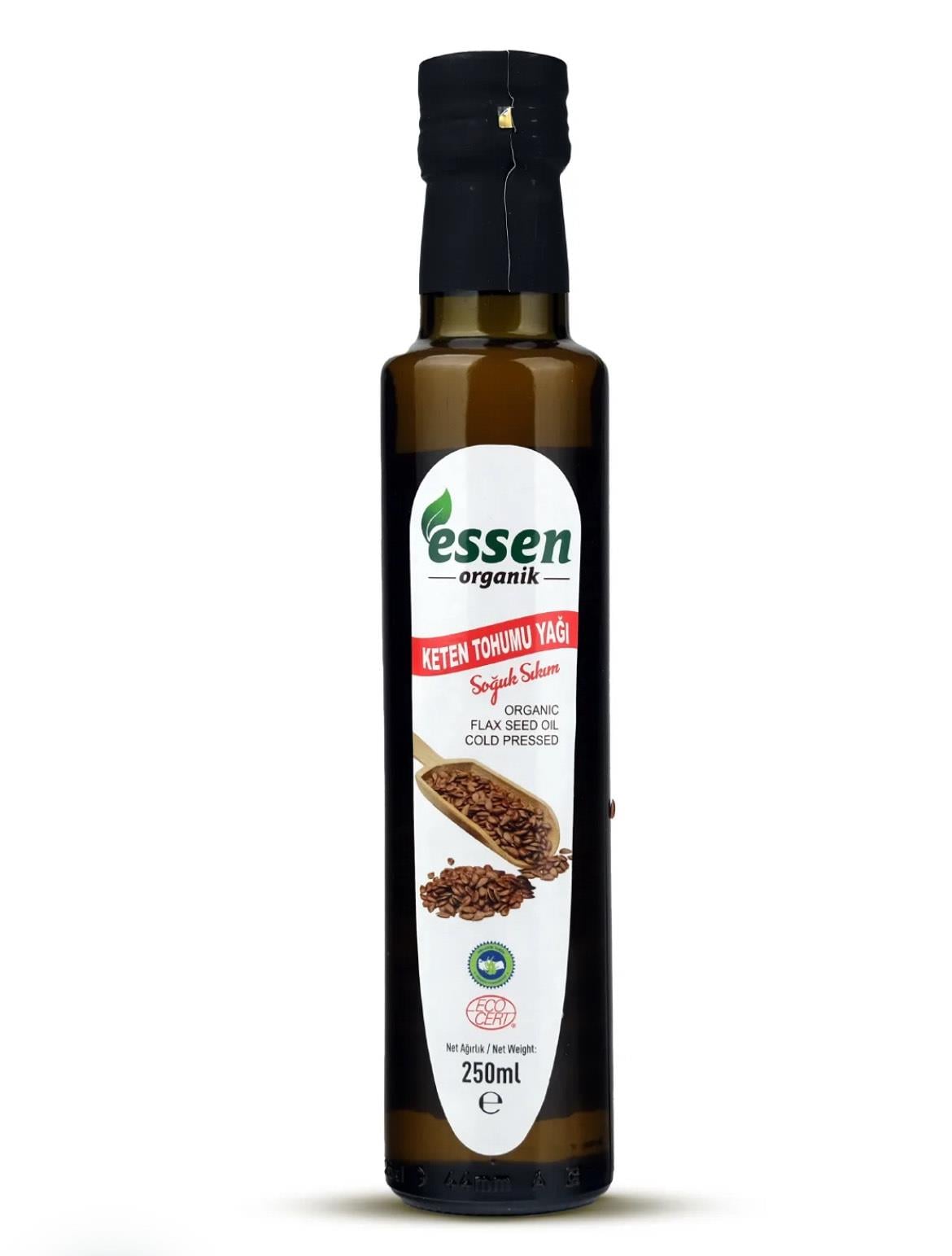 Organik Keten Tohumu Yağı 250Ml Essen