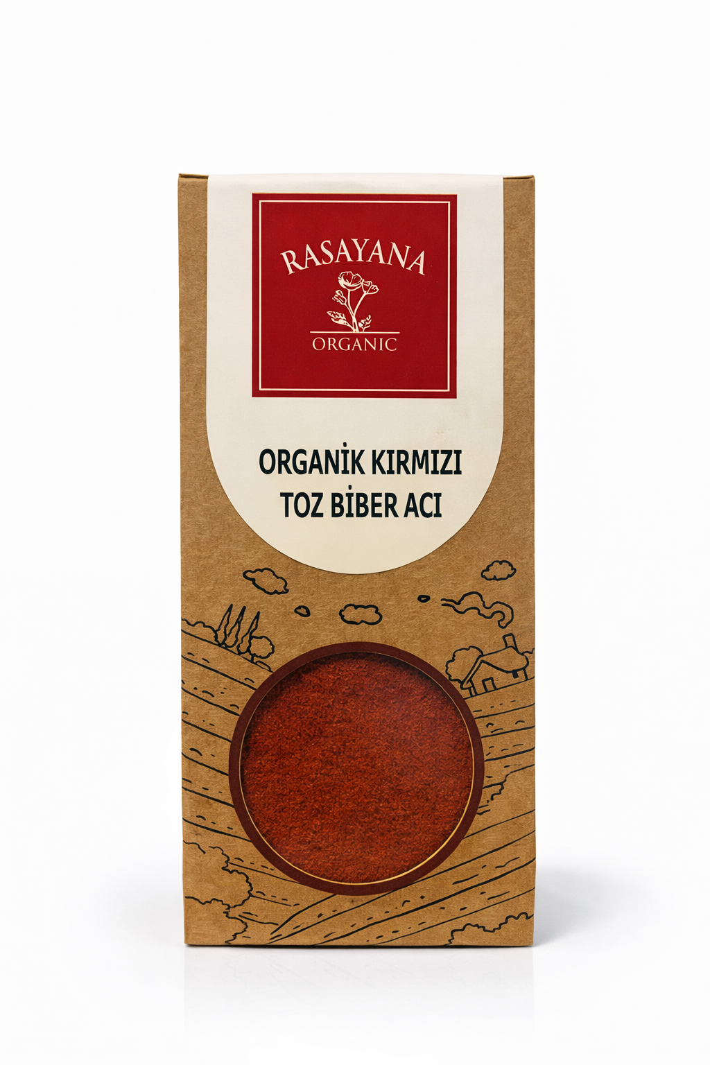Organik Kırmızı Acı Toz Biber 50gr Rasayana