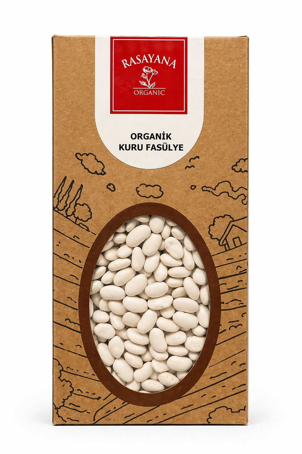 Organik Kuru Fasulye 750gr Rasayana