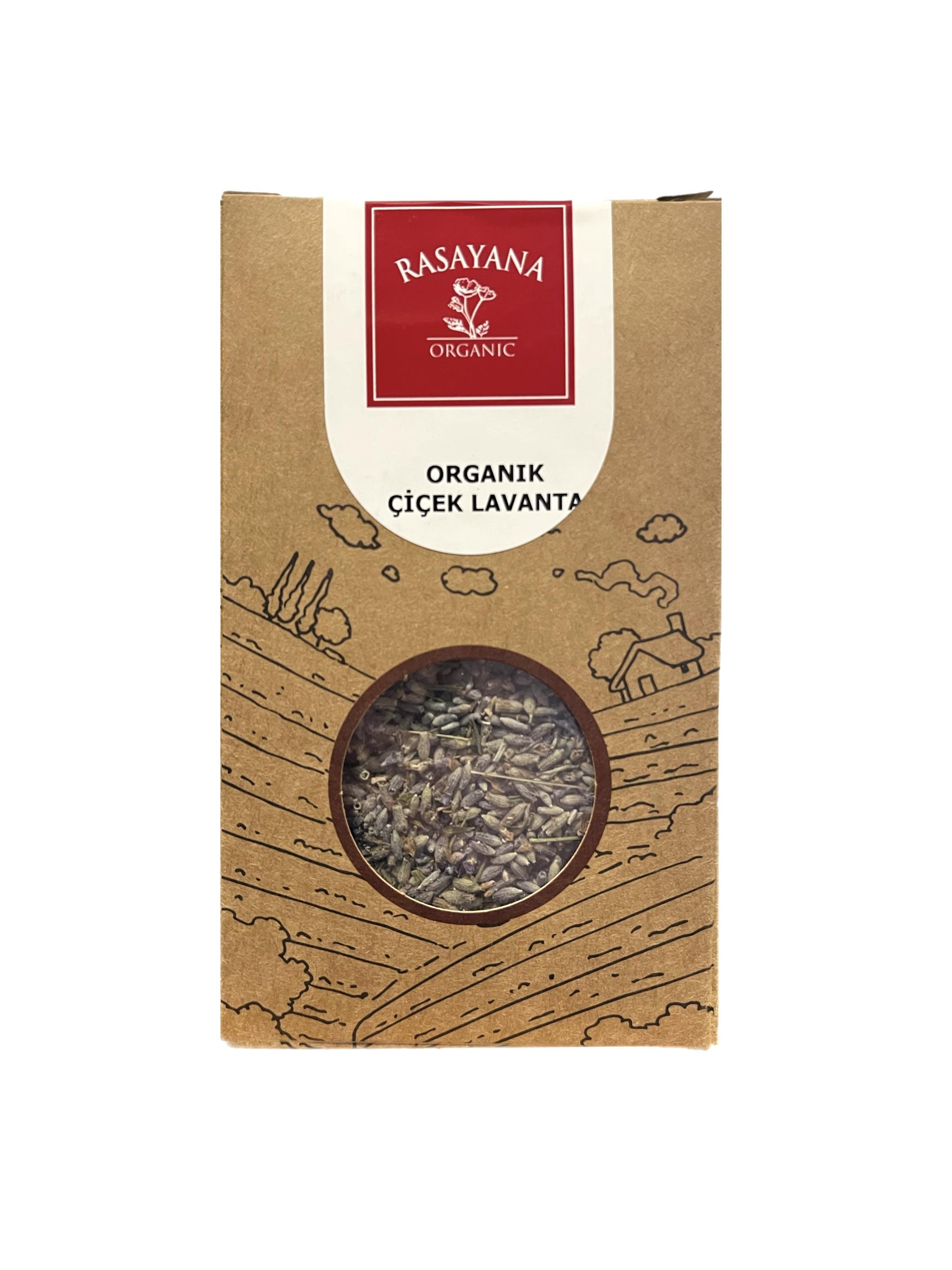 Organik Lavanta Çiçeği 50gr Rasayana 