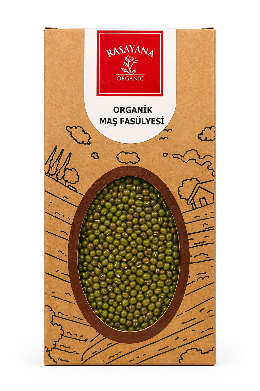 Organik Maş Fasulyesi 500gr Rasayana