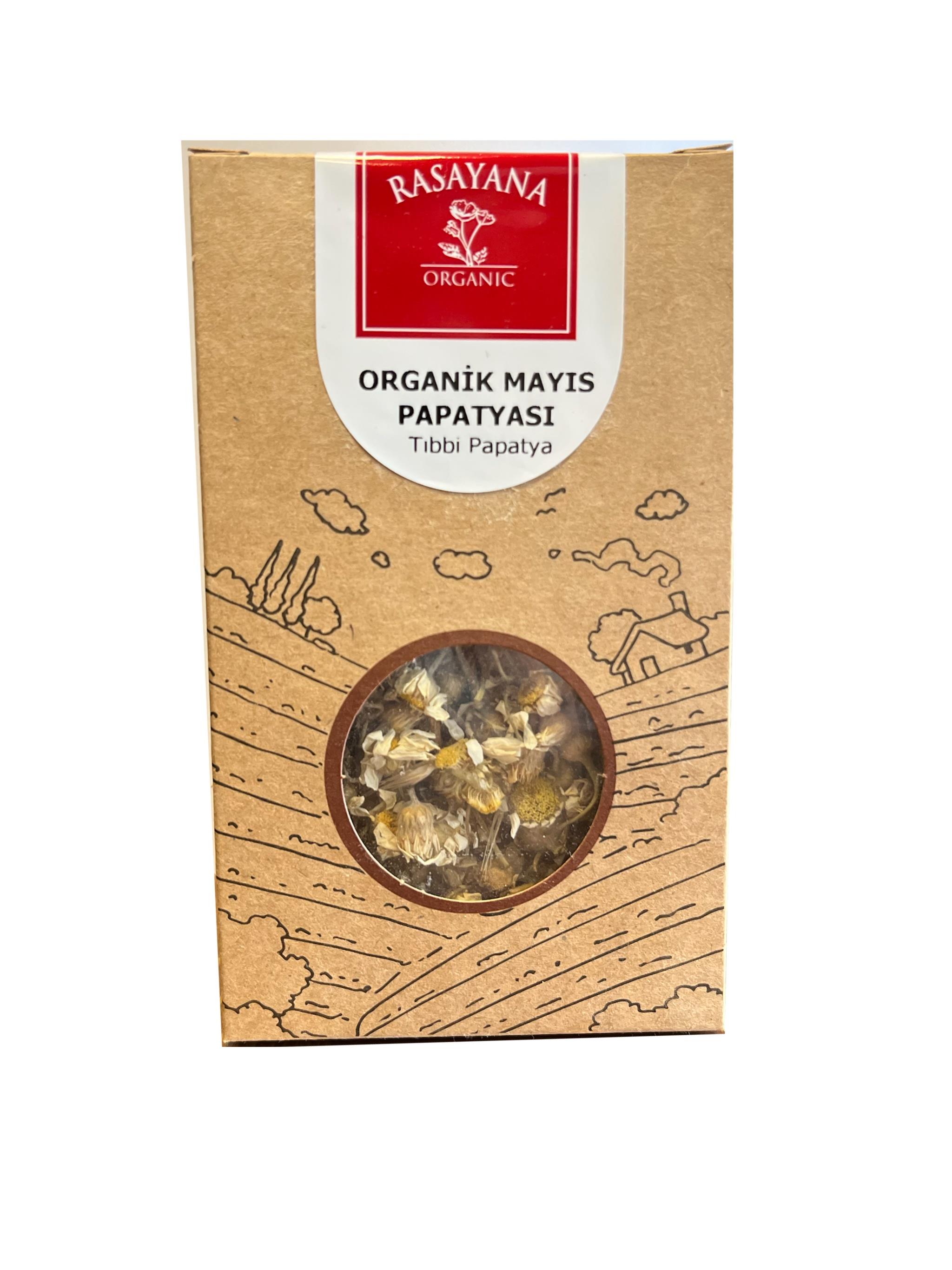 Organik Mayıs Papatyası (Tıbbi Papatya) 30gr Rasayana