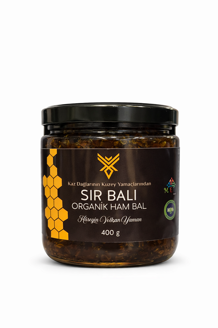 Organik Sır Balı 400gr Kaz Dağları