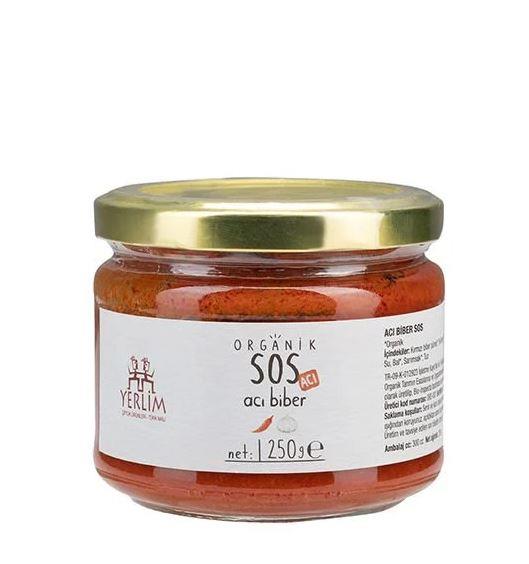 Organik SOS Biber Acı 250gr Yerlim