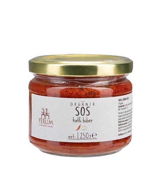 Organik SOS Biber tatlı 250gr Yerlim