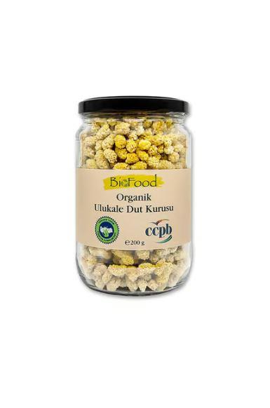 Organik Ulukale Beyaz Kuru Dut 200gr Biofood