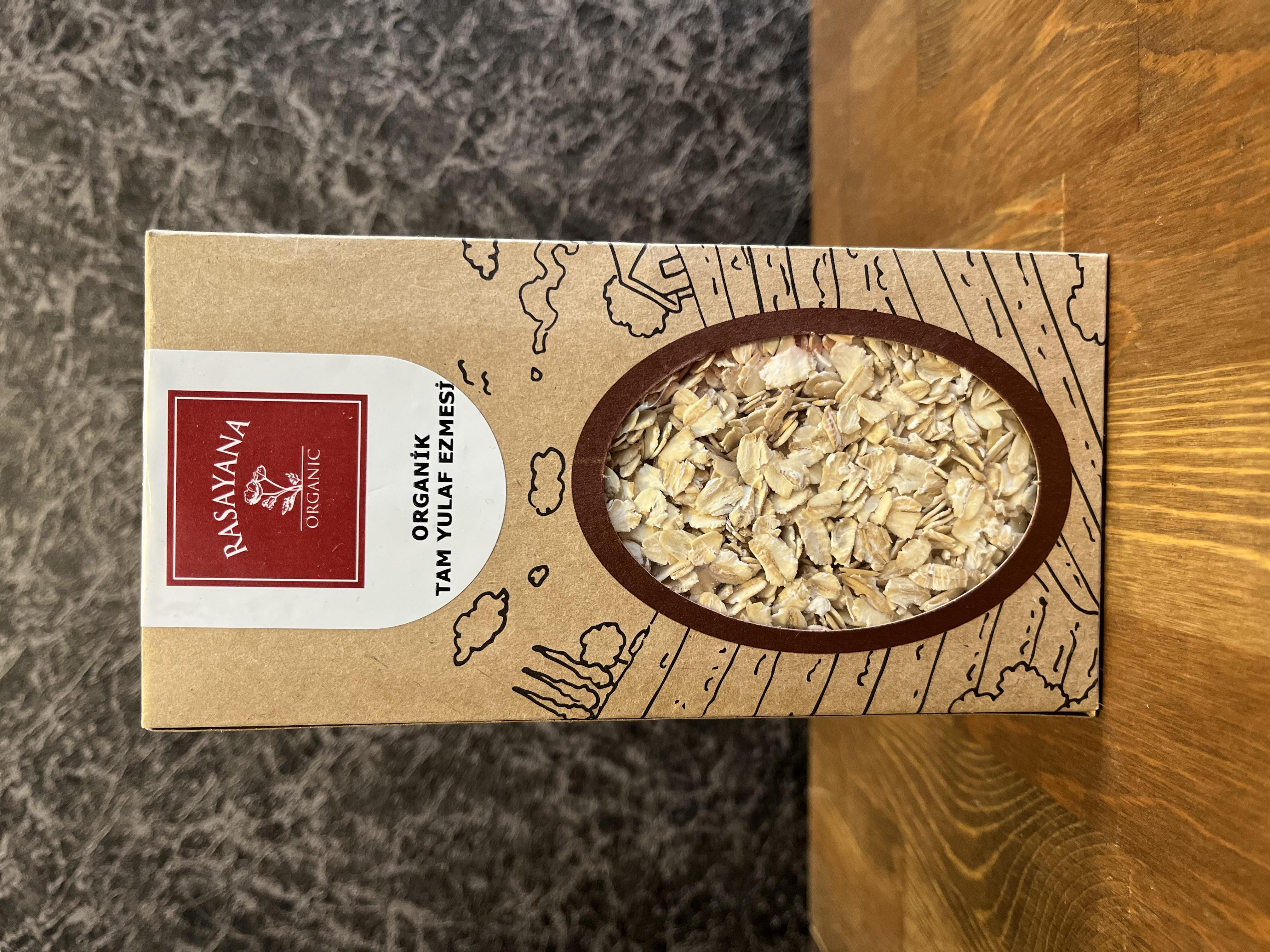 Organik Yulaf Ezmesi 300gr Rsayana