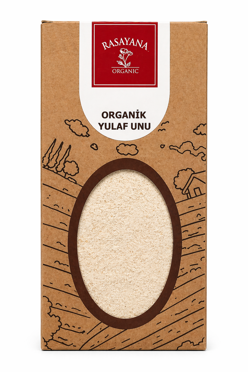 Organik Yulaf Unu 750gr Rasayana