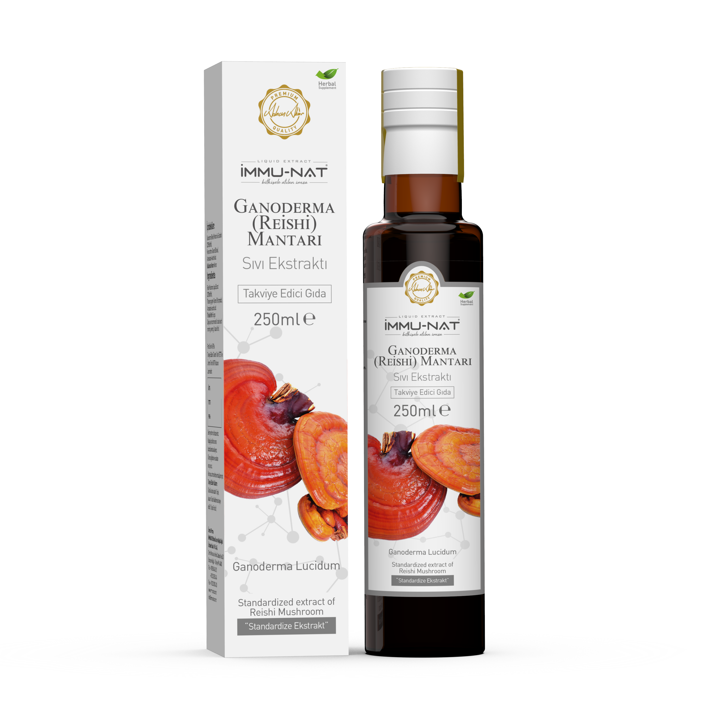 Reishi Mantarı Ekstraktı 250 Ml İmmunat