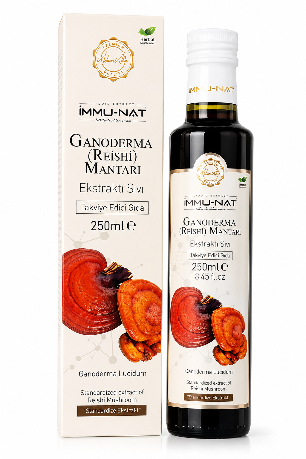 Reishi Mantarı Ekstraktı 250 Ml İmmunat