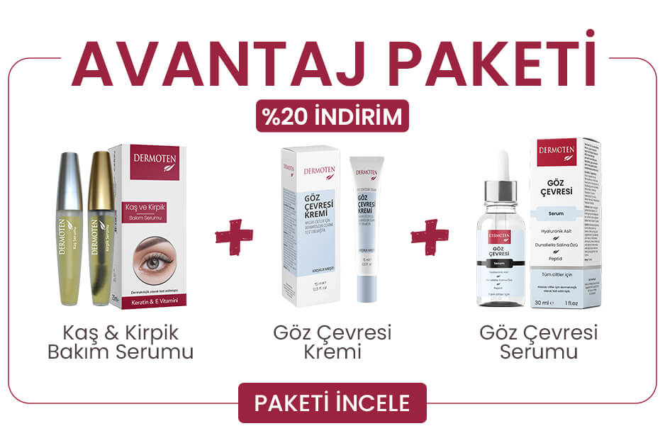 Göz çevresi bakım seti